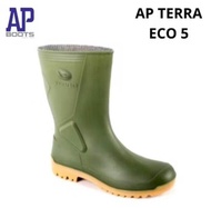 BISA COD - AP BOOTS TERRA ECO 5 SIZE 25-27 WARNA HIJAU / SEPATU AP BOOTS PENDEK TERRA ECO 5 HIJAU /