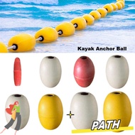 PATH Kayak Anchor Ball, 8 Styles Multicolors Kayak Anchor Line Drift Anchor,  PVC Float Buoy Lakes C