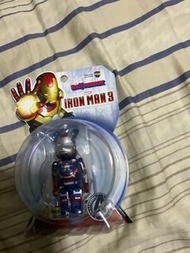 全新 bearbrick iron man 3 iron patriot 100 ％