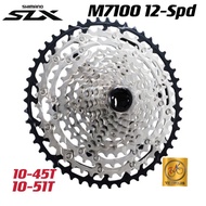 SHIMANO SLX M7100 Cassette 10-45T 10-51T 12-speed CS-M7100 MTB MS MICRO SPLINE Freehub