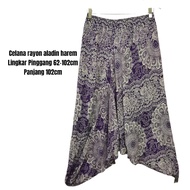 Aladdin harem rayon pants