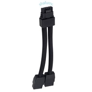 SHFY 12VHPWR GPU Cable 2x8PIN to 16PIN GPU Extension Cord for Modern Graphics Card