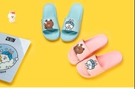 預訂~ Line Friends 布朗熊 熊大 兔兔 浴室拖鞋 防滑拖鞋 家居拖鞋 情侶拖鞋 (男裝/女裝)