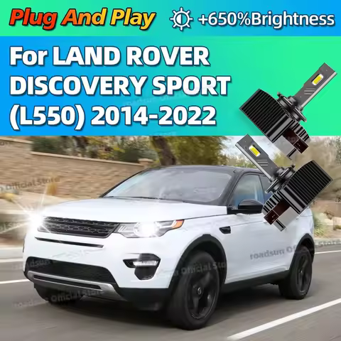 LED Headlights HID D3S Turbo Car Light Bulbs 30000LM For LAND ROVER DISCOVERY SPORT L550 2014-2022 2