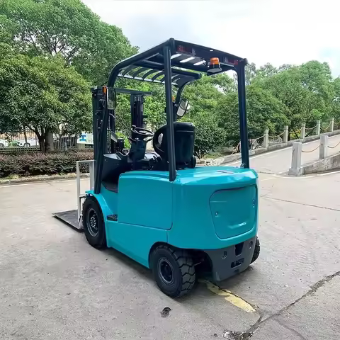 Full AC Lead-Acid Battery Customizable Lifting Height 2.5 Ton Mini Electric Forklift with Push-pull 
