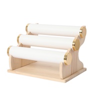 3 Tier Bracelet Holder Detachable Jewelry Display Stand Necklace Display Holder Stylish Plush Wrist 