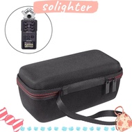 SOLIGHTER Recorder Bag, Lightweight Travel Recorder , Accessories Hard Shell Durable Portable Recorder Carrying Pouch for Zoom H6