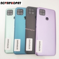 For Infinix Hot 10i X659 X659B X658 X685B X685E Battery Door Cover Rear Case Back Housing Side Power