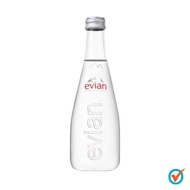 Evian Mineral Water - Glass Bottle 330ml