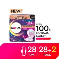 Kotex Total Protection Overnight Pad (28CM/ 32CM/ 35CM/ 41CM)