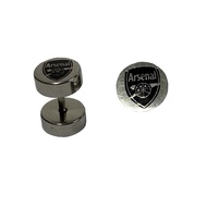 Earrings Dumbbell Logo Arsenal Stainless Steel Women's Men's Jewelry