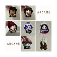 MESSAGE FIRST ️ARCANE CROCHET KEYCHAIN - ️