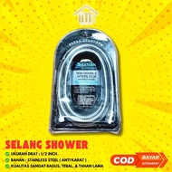 FLEXIBLE STAINLESS SHOWER HOSE 150 CM FLEXIBLE HAND SHOWER HOSE/ 1.5 M STAINLESS SHOWER HOSE/ FLEXIB