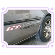 STICKER TOYOTA SEG GT TOURING TWINCAM 20 AE100 AE101 AE92 AE80 AE111 LEVIN AE86 BZR BZG COROLLA CORO
