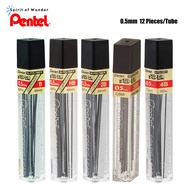 Isi Pensil Mekanik Pentel C505 HI-Polymer Super Lead 0.5 mm 2B / 3B / 4B / HB / B Refill Pencil – ju