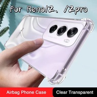 Clear Case For Oppo Reno 12 Pro Shockproof Reno12 Reno12pro