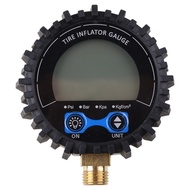 255 Psi Digital Air Tire Pressure Gauge High Pressure Thread 1/8"NPT /1/4& 39;& 39; NPT / M11