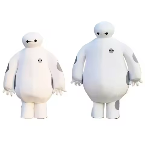 Cosplay Costume Big Hero 6 Baymax Cartoon Character Mascot Advertising Ceremony Costume Fancy Party 