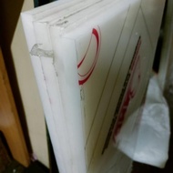 Nylon sheet HDPE 30mm x 7cm x 100cm (PE sheet sheet)