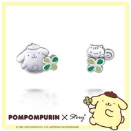 สร้อยคอ กำไลข้อมือ ต่างหู แหวน PomPomPurin Pudding Dog และ Bagel เครื่องประดับสุดน่ารัก เครื่องประดั