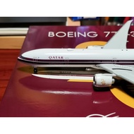 #1::: 400 Model#PH卡塔尔航空B777- 300ER A7-