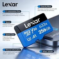 Mini Camera Lexar 633x 16 32 64 128 GB 256 512 1TB Memory SD Card TF Micro CCTV High Speed