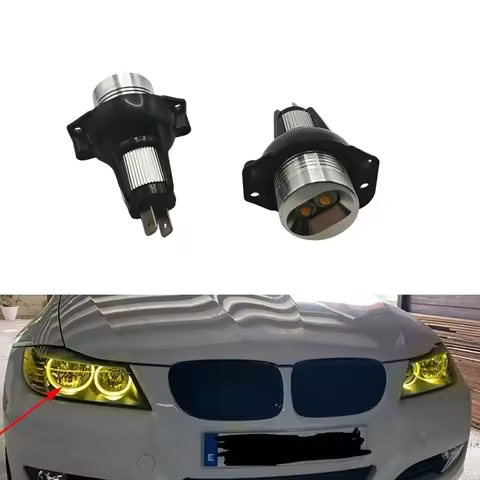 20W LED Angel Eye Daytime running lights Bulb Canbus Error free for BMW E90 E91 3 Series 320 325i 32