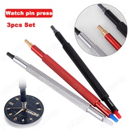 3pcs/lot Watch Needle Pressing Device Repair Tool for Watchmaker Pressers Pusher Fitting Set Kit Wristwatch Repair Tools Accessories