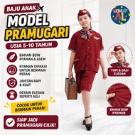 CHILDREN'S FLIGHT ATTENDANT CLOTHES 4-10 YEARS OLD/ PROFESSIONAL CLOTHES/ CARNIVAL CLOTHESPRARMUGARI
