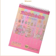 WRC Historical Restoration Sticker Antique Miniature Scene Sticker Books Art Craft Collection Reposi