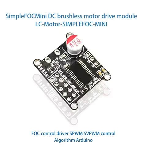 DC Motor Driver Board SVPWM/SPWM Control Algorithm for FOC Control Driver of SimpleFOCMini Brushless