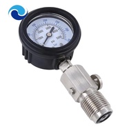New DIN Air Tank Pressure Checker for Scuba Diving with 350Bar Gauge,Diving Gauge Without handle