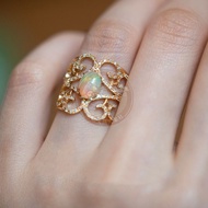 [New Product Special Offer] Opal Stone Opal Jewelry High-grade Opal Stone Fire Color Opal Classical 