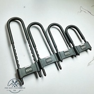 Long password U-shaped lock, long U-shaped lock sizes 22,27,35,42 cm U Lock