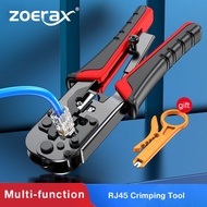 RJ45 Crimping Tool RJ45 Network Cutting Tools 8P RJ45 Crimper Cutter Stripper Plier for Modular RJ12