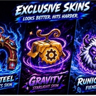 [NEW SKIN]Arcsteel Magnet/Runic Yeti Blox Fruit Pc games