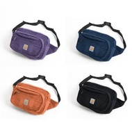 日本 Carhartt WIP 多功能燈芯絨布 斜咩 腰包