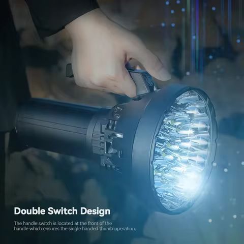 IMALENT MS32 200000 Lumens Flashlight High Power Rechargeable Flashlights Tactical Flash Light Cooli