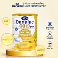 Sữa Danalac Gold Pro+Số 3 Cho Bé 1-3 Tuổi Hộp 800g Nhập Khẩu Thụy Sỹ