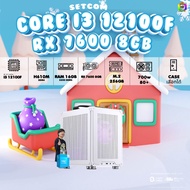 BONMECOM2 คอมประกอบ / CPU i3 12100F / RX 7600 8GB / Case เลือกแบบได้ครับ