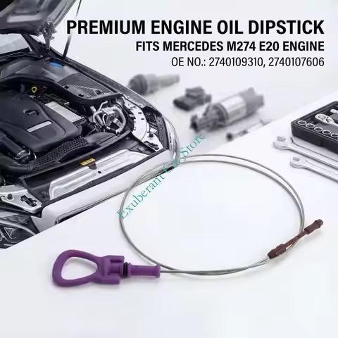 Car Engine Oil Dipstick for M274 E20 Replace 2740109310 2740107606 Accurate Measuring Universal Oil 