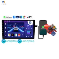 Worldtech จอแอนดรอย Lexia 7 9 10 นิ้ว RAM 2GB 4GB(Upgrade) ROM 32GB เครื่องเสียงติดรถยนต์ ดู Netflix