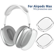 Case Cover for AirPods Max Headphones Soft TPU Clear Anti-Scratch Protective Cover for AirPod Max