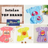 Babyboss HOTPANTS SET | Children's Boys & Women CHUPA CHUPS Settings Children Girls Guys 1-7 Years M