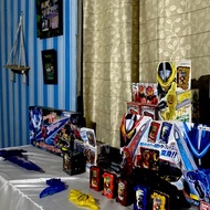 Set dx haoken cross X Saber,dx wrb dragonic knight,dx wrb lamp do alangina ikazuchi emblem,dx wrb st