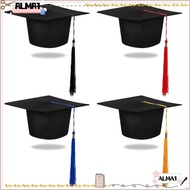 ALMA Graduation Hat, 2024 Happy Graduation Degree Ceremony Mortarboard Cap, University Graduation Season Congrats Grad University Academic Hat