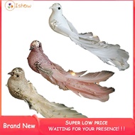ISHOWMAL❤️ Artificial Doves Foam Doves Peace Doves for Wedding home garden Decorative