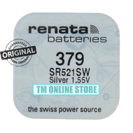 SR521SW 379 RENATA BATTERY SWISS BRAND ORIGINAL SR521SW 379