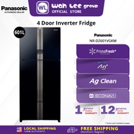 Panasonic 601L 4 Door Inverter Refrigerator Fridge - Prime Fresh / Blue AG NR-DZ601VGKM Peti Sejuk 冰箱 WAH LEE STORE