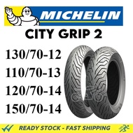 PROMOTION!! | MICHELIN CITY GRIP 2 SCOOTER TYRE 130/70-12 110/70-13 120/70-14 150/70-14 Tyre Tubeless Tayar